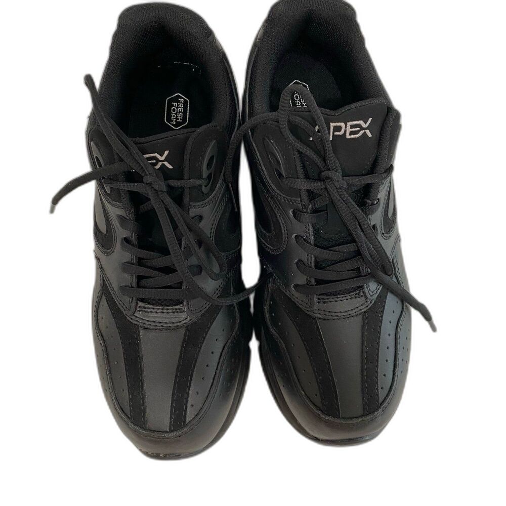 New Balance Apex Men’s X801 Size 8 X-Wide Black Lace Up Athletic Sneaker